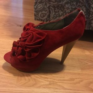 Charlotte Russe red high heels